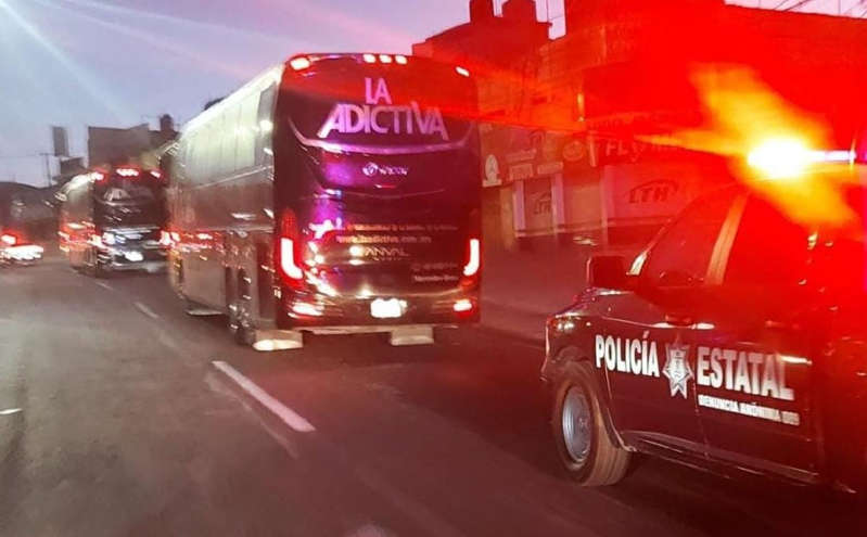 Banda «La Adictiva» sufre ataque armado en Almoloya de Juárez, Edomex